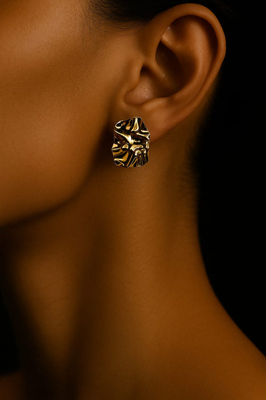 Chunky Crumpled Studs