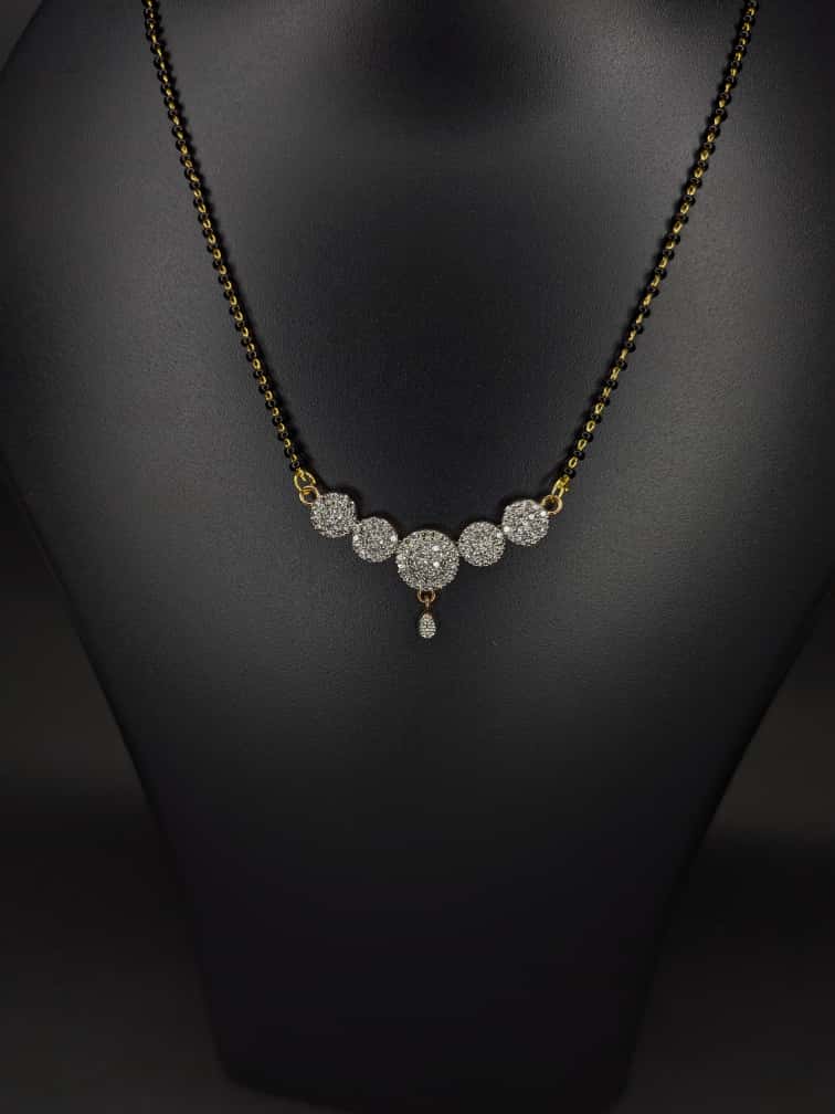 Saubhagya AD Studded Mangalsutra