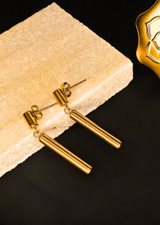 Serene Cylindrical Earrings
