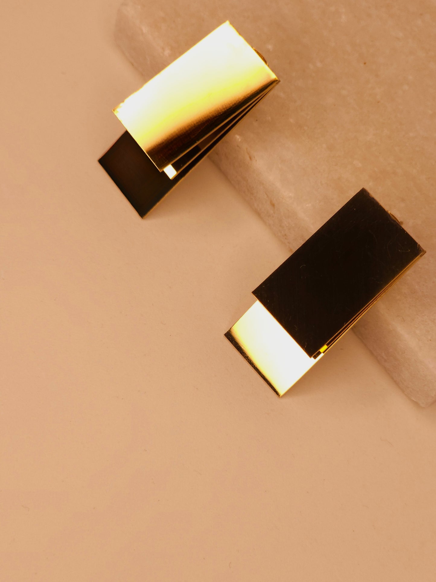 Vexa Layered Slate Earrings