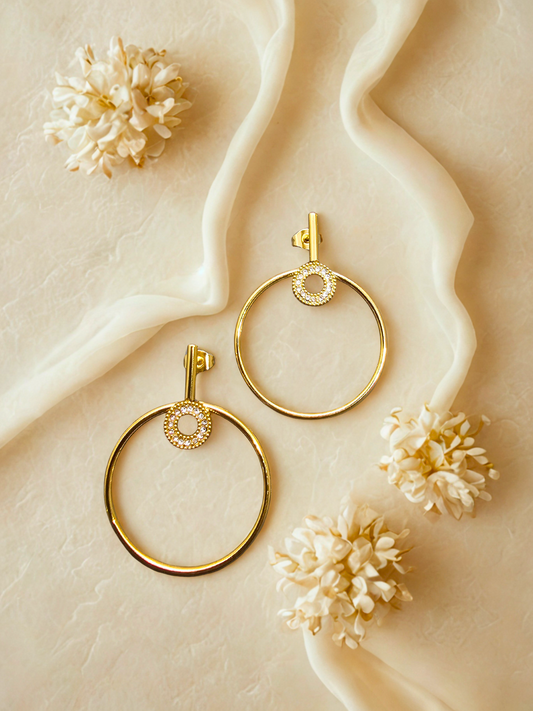 Celeste Circular Earrings