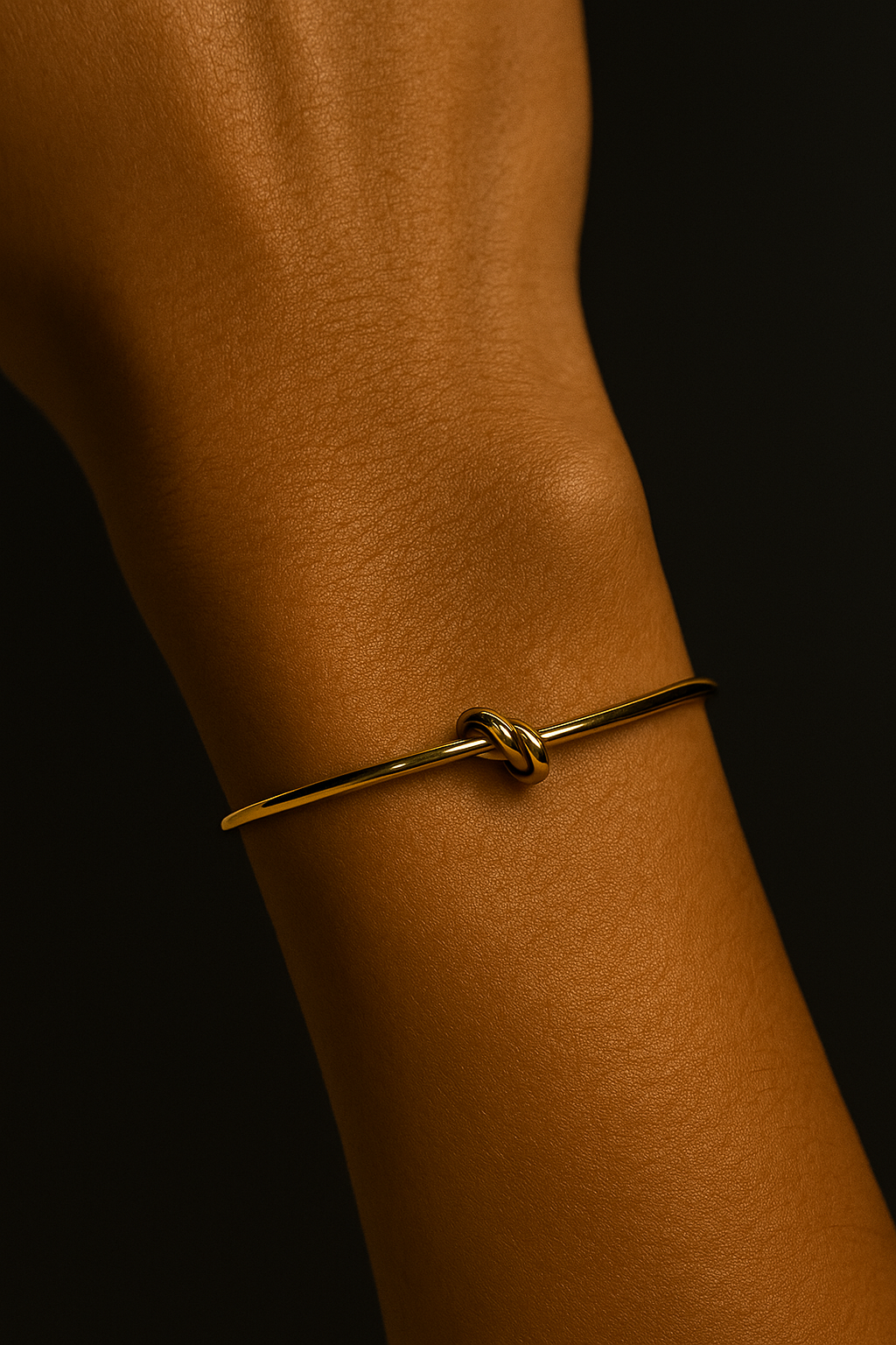 Adjustable Knot Bangle