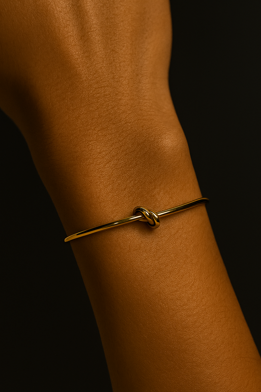 Adjustable Knot Bangle