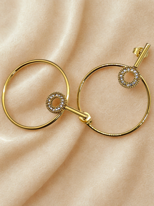 Celeste Circular Earrings