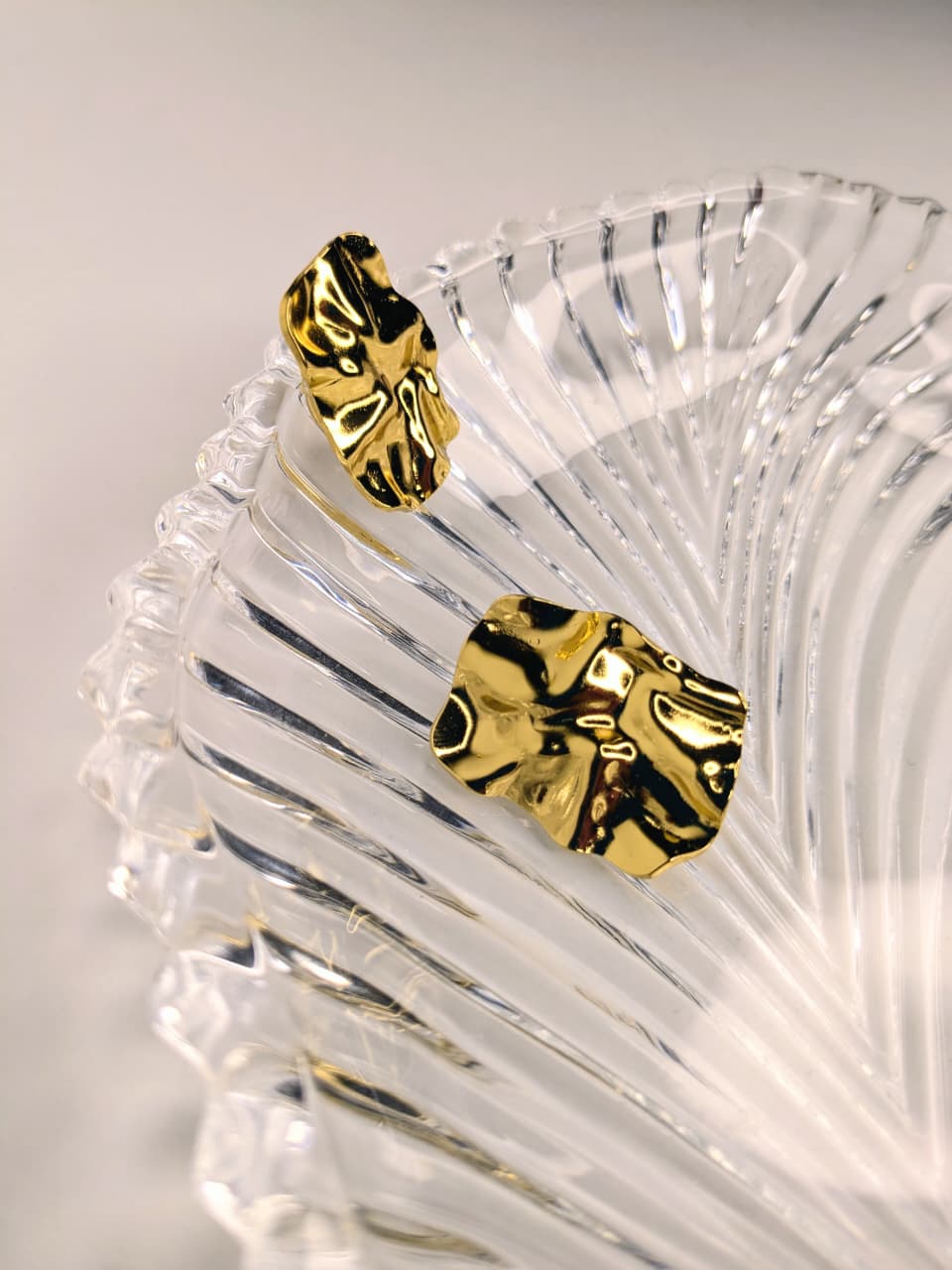 Chunky Crumpled Studs