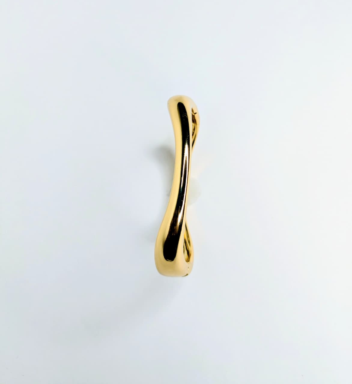 Chunky Wavy Bangle Bracelet