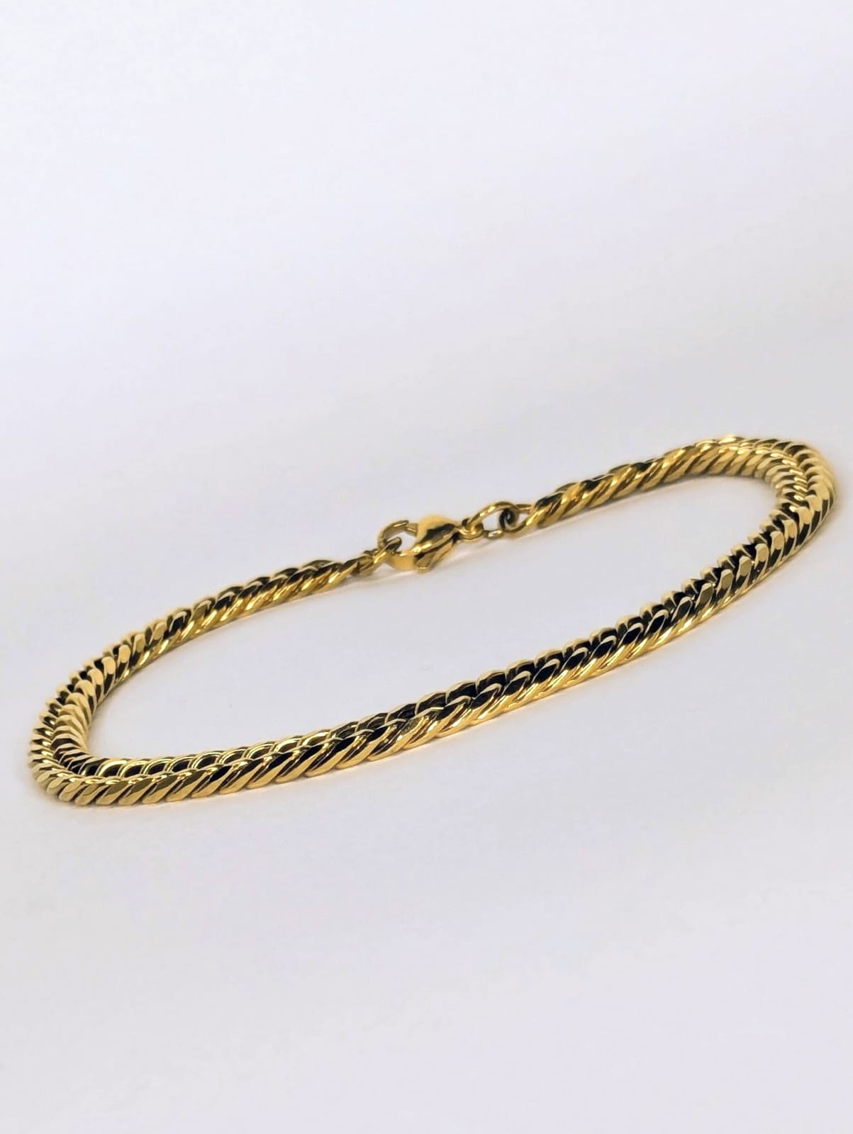 Men's Gold Chain Bracelet