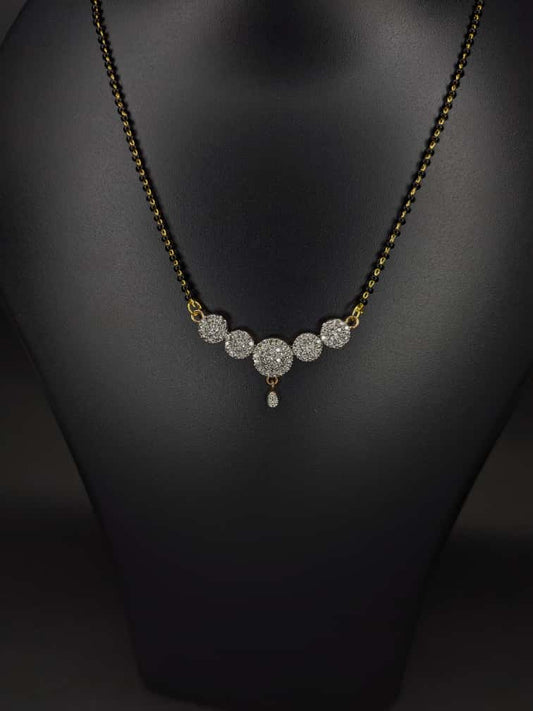 Saubhagya AD Studded Mangalsutra