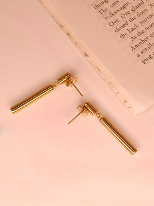 Serene Cylindrical Earrings